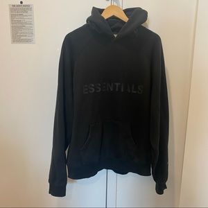 Fear of God Essentials - Black Medium Hoodie